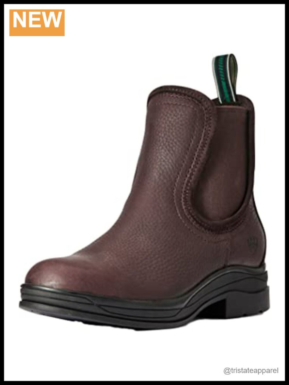 Women's Waterproof Pull-On Leather Chukka Boots